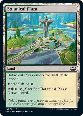 Botanical Plaza (247) [Streets of New Capenna]