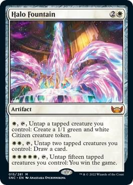 Halo Fountain (15) [Streets of New Capenna]