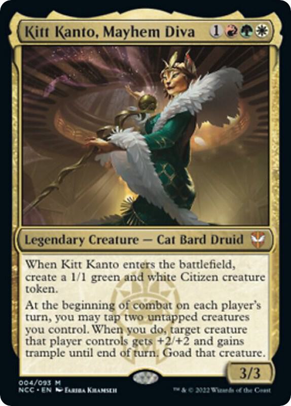 Kitt Kanto, Mayhem Diva (4) [New Capenna Commander]