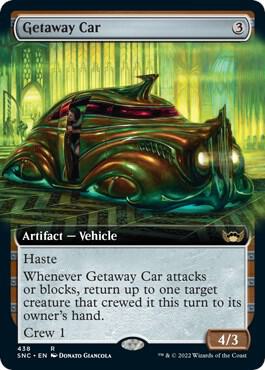 Getaway Car (Extended Art) (438) [Streets of New Capenna] [Extended Art]