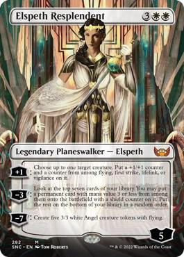 Elspeth Resplendent (Borderless) (282) [Streets of New Capenna] [Borderless]