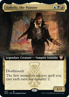 Anhelo, the Painter (Extended Art) (100) [New Capenna Commander] [Extended Art]