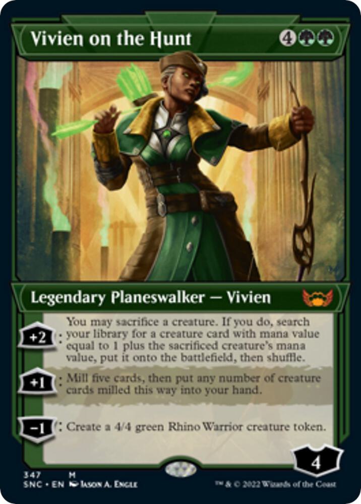 Vivien on the Hunt (Showcase) (347) [Streets of New Capenna] [Showcase]
