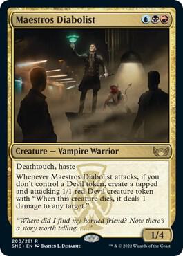 Maestros Diabolist (200) [Streets of New Capenna]