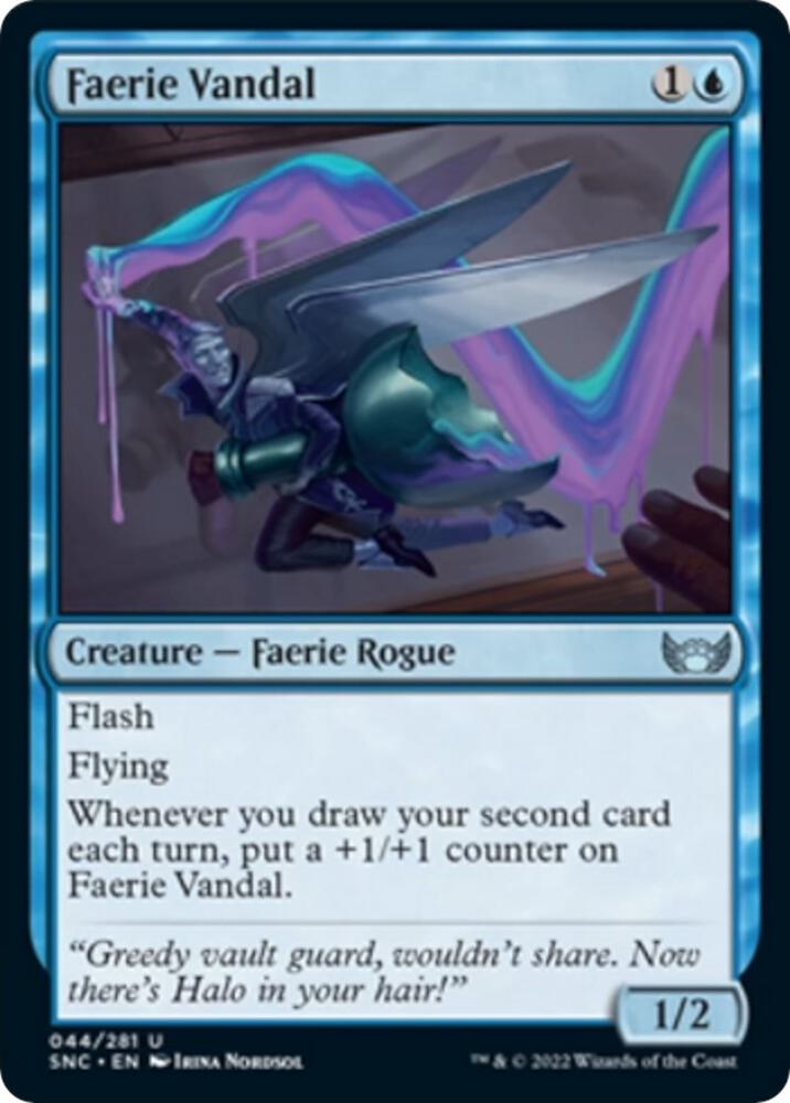 Faerie Vandal (44) [Streets of New Capenna]