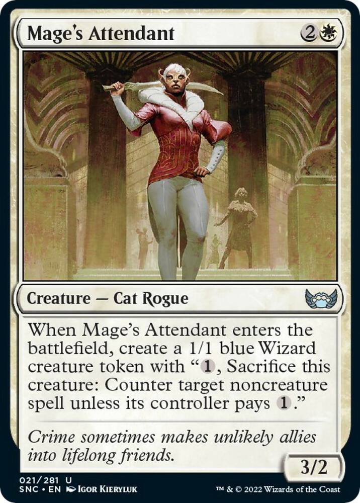 Mage's Attendant (21) [Streets of New Capenna]