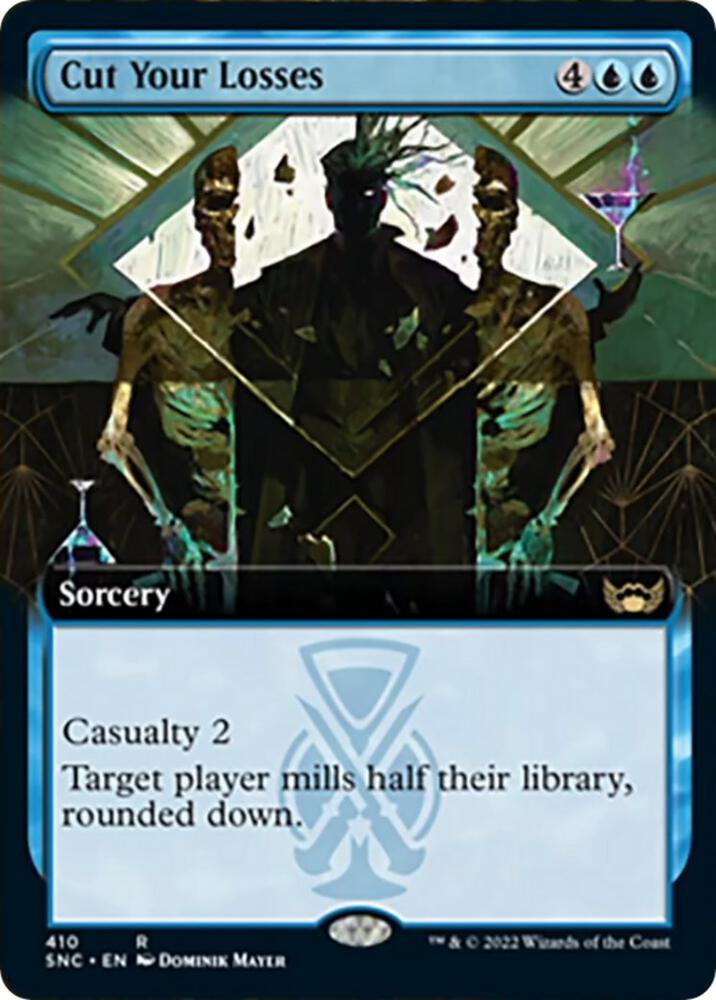 Cut Your Losses (Extended Art) (410) [Streets of New Capenna] [Extended Art]
