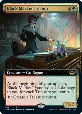 Black Market Tycoon (Extended Art) (434) [Streets of New Capenna] [Extended Art]