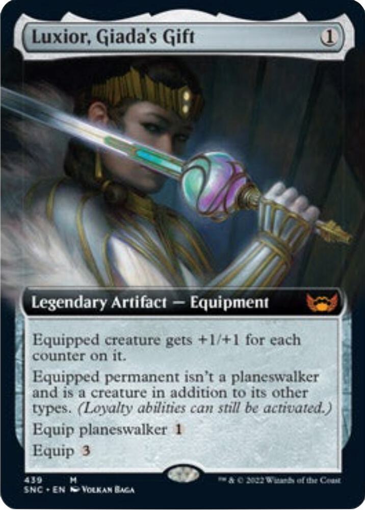 Luxior, Giada's Gift (Extended Art) (439) [Streets of New Capenna] [Extended Art]
