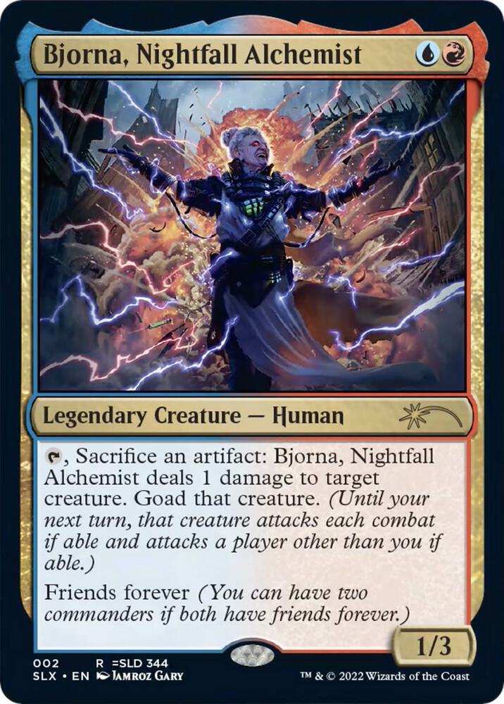 Bjorna, Nightfall Alchemist (2) [SLX Cards]