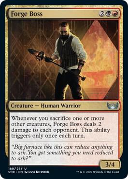 Forge Boss (189) [Streets of New Capenna]