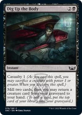 Dig Up the Body (76) [Streets of New Capenna]