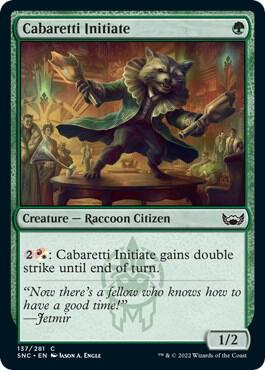 Cabaretti Initiate (137) [Streets of New Capenna]