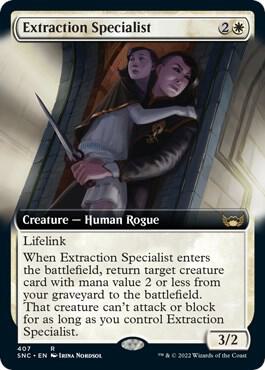 Extraction Specialist (Extended Art) (407) [Streets of New Capenna] [Extended Art]