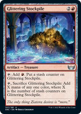 Glittering Stockpile (107) [Streets of New Capenna]