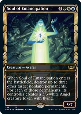 Soul of Emancipation (Showcase) (334) [Streets of New Capenna] [Showcase]