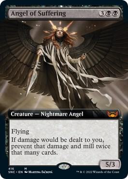 Angel of Suffering (Extended Art) (416) [Streets of New Capenna] [Extended Art]