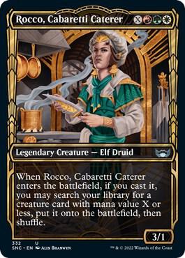 Rocco, Cabaretti Caterer (Showcase) (332) [Streets of New Capenna] [Showcase]