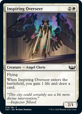 Inspiring Overseer (18) [Streets of New Capenna]