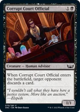 Corrupt Court Official (70) [Streets of New Capenna]