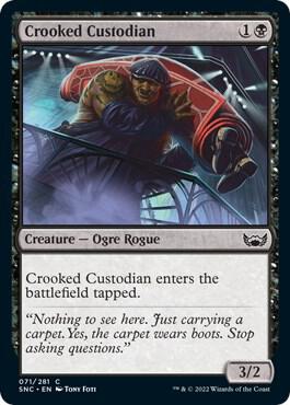 Crooked Custodian (71) [Streets of New Capenna]