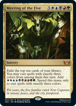 Meeting of the Five (202) [Streets of New Capenna]