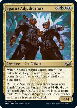 Spara's Adjudicators (224) [Streets of New Capenna]