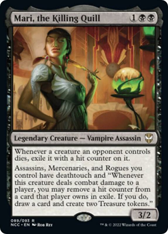 Mari, the Killing Quill (89) [New Capenna Commander]