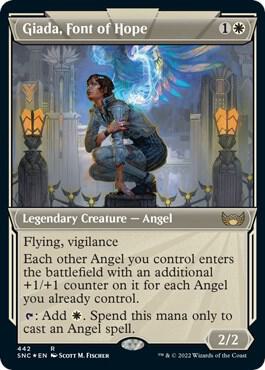 Giada, Font of Hope (Showcase) (Foil Etched) (442) [Streets of New Capenna] [Showcase]