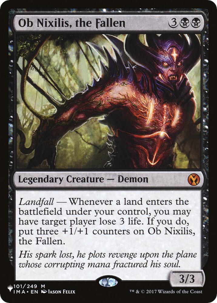 Ob Nixilis, the Fallen (101/249) [The List]