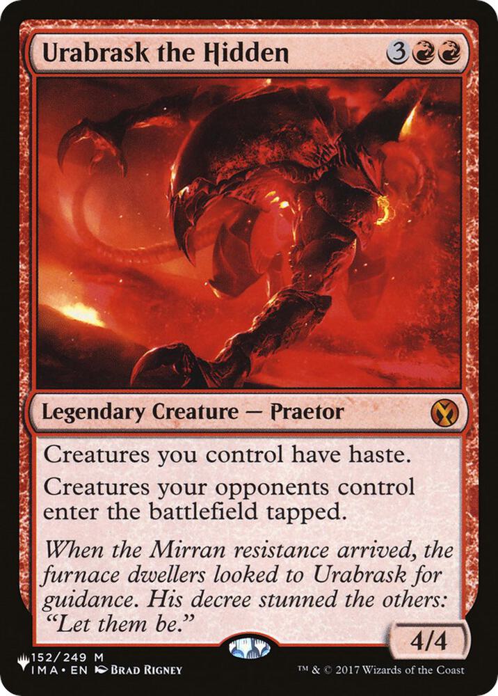 Urabrask the Hidden (152/249) [The List]