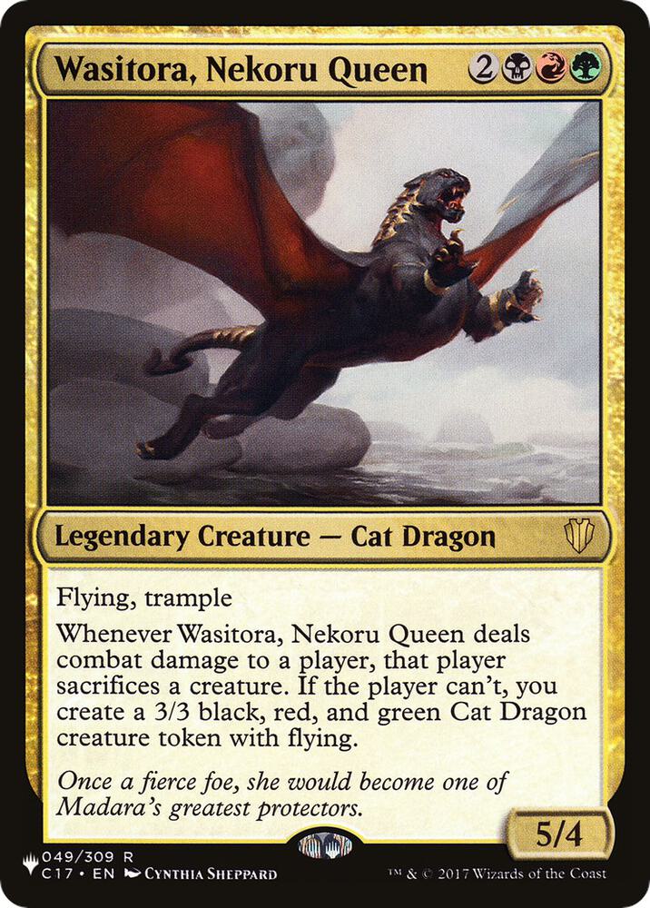 Wasitora, Nekoru Queen (049/309) [The List]