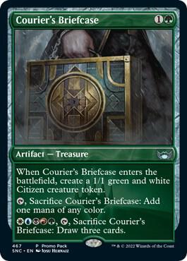 Courier's Briefcase (467) [Streets of New Capenna Promos]