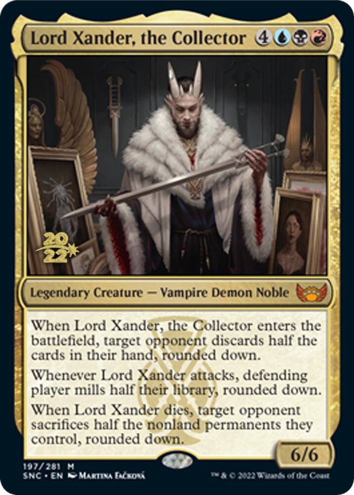 Lord Xander, the Collector (197) [Prerelease Cards]