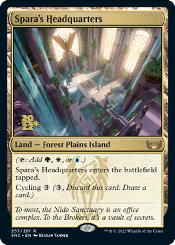 Spara's Headquarters (257) [Prerelease Cards]