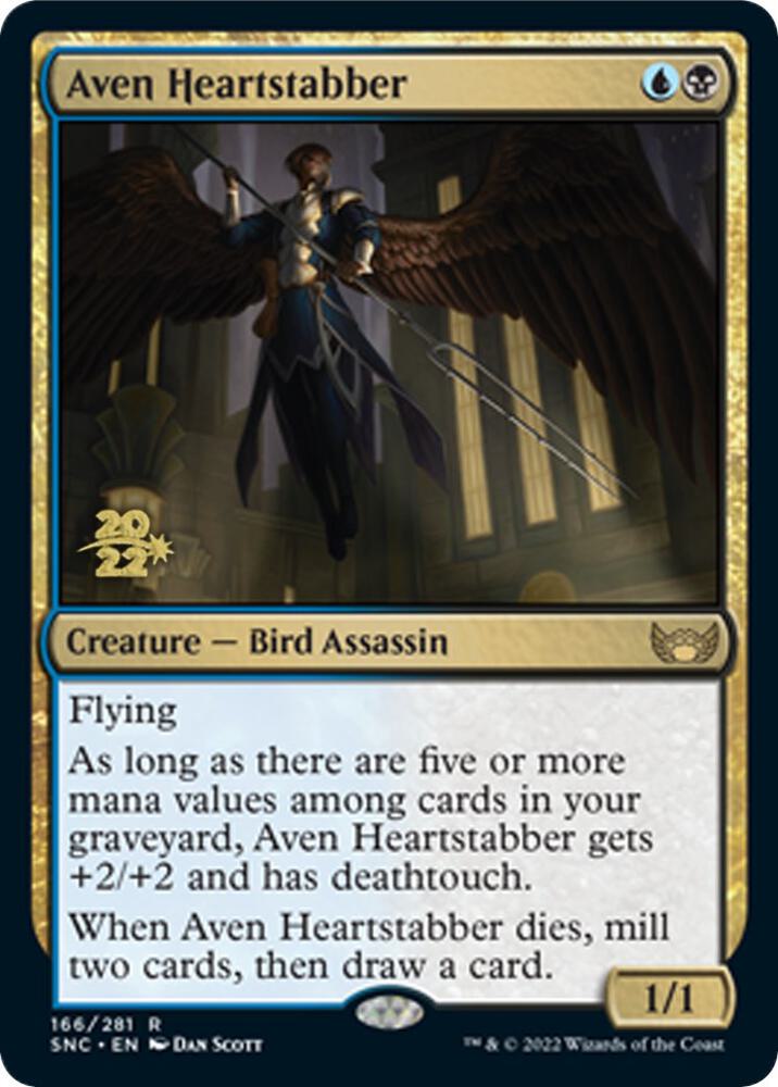 Aven Heartstabber (166) [Prerelease Cards]