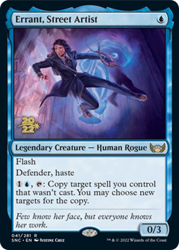 Errant, Street Artist (41) [Prerelease Cards]