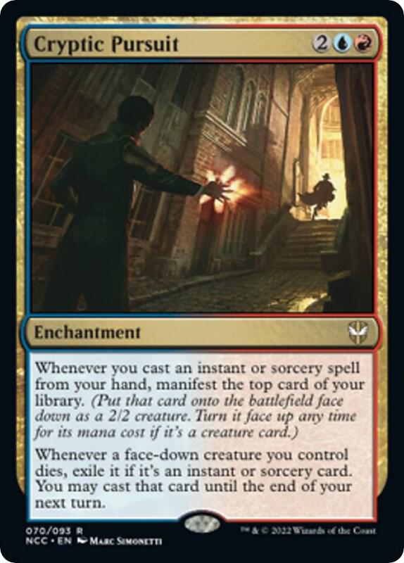 Cryptic Pursuit (70) [New Capenna Commander]