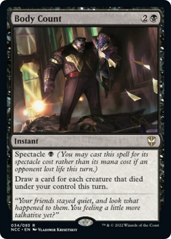 Body Count (34) [New Capenna Commander]