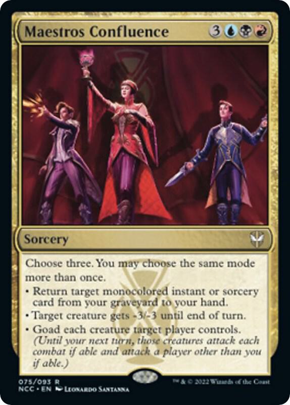 Maestros Confluence (75) [New Capenna Commander]