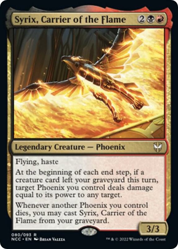 Syrix, Carrier of the Flame (80) [New Capenna Commander]