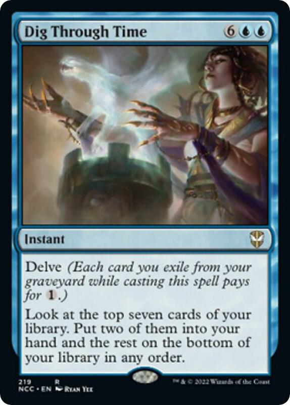 Dig Through Time (219) [New Capenna Commander]