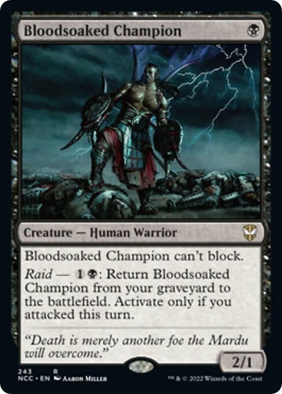 Bloodsoaked Champion (243) [New Capenna Commander]