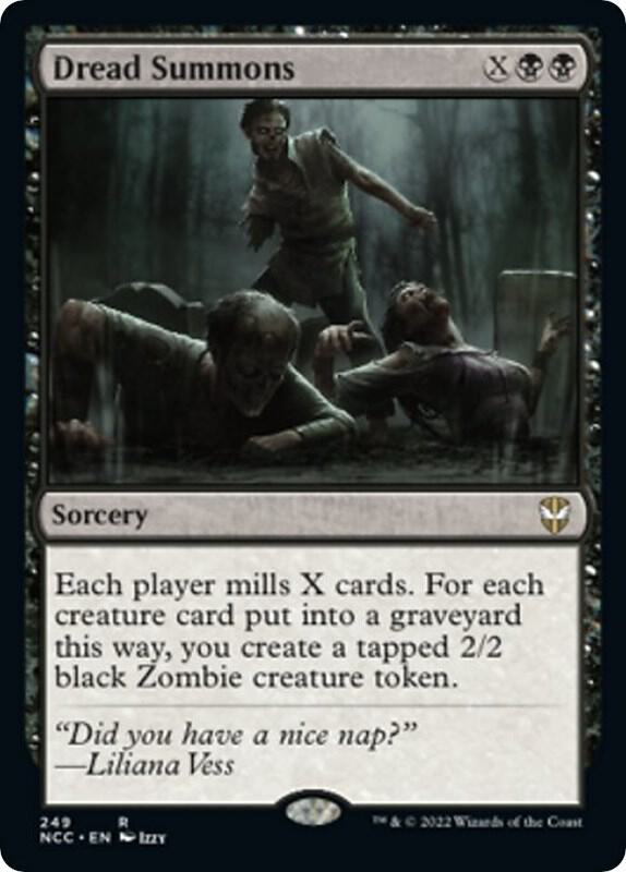 Dread Summons (249) [New Capenna Commander]