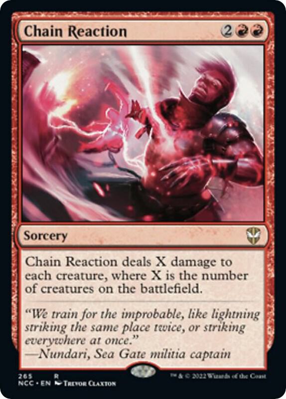 Chain Reaction (265) [New Capenna Commander]