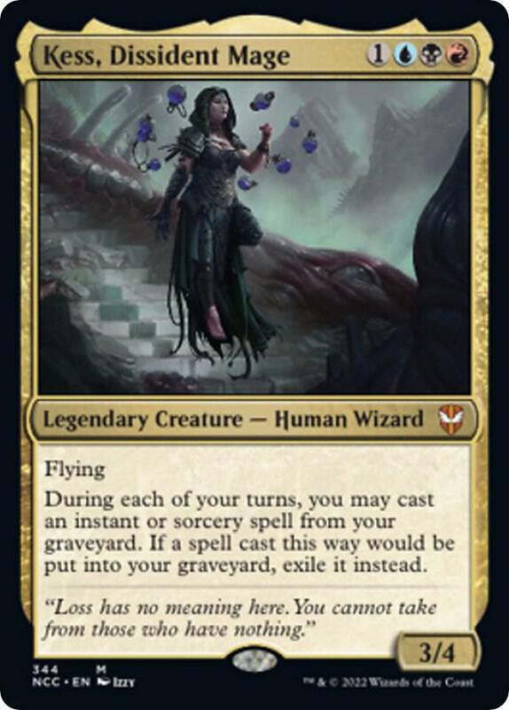Kess, Dissident Mage (344) [New Capenna Commander]