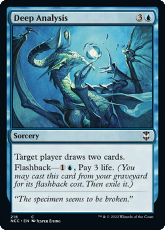 Deep Analysis (218) [New Capenna Commander]