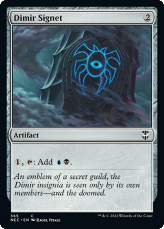 Dimir Signet (365) [New Capenna Commander]