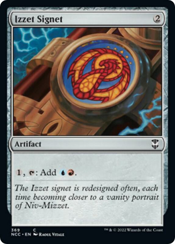 Izzet Signet (369) [New Capenna Commander]