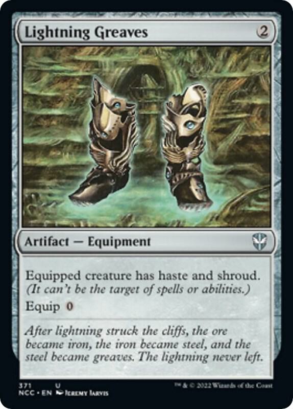 Lightning Greaves (371) [New Capenna Commander]